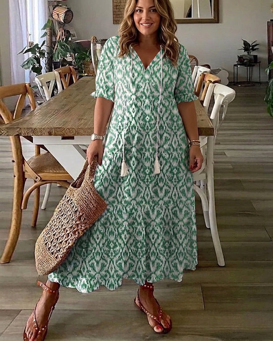 Rosalinde | Boho Dress with Tummy Concealment