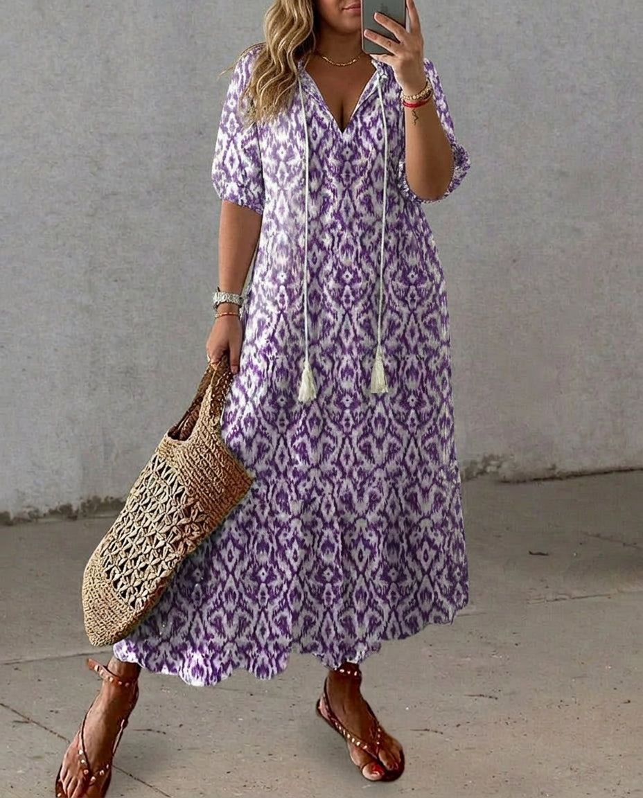 Rosalinde | Boho Dress with Tummy Concealment