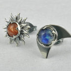 Sun-Moon Earrings