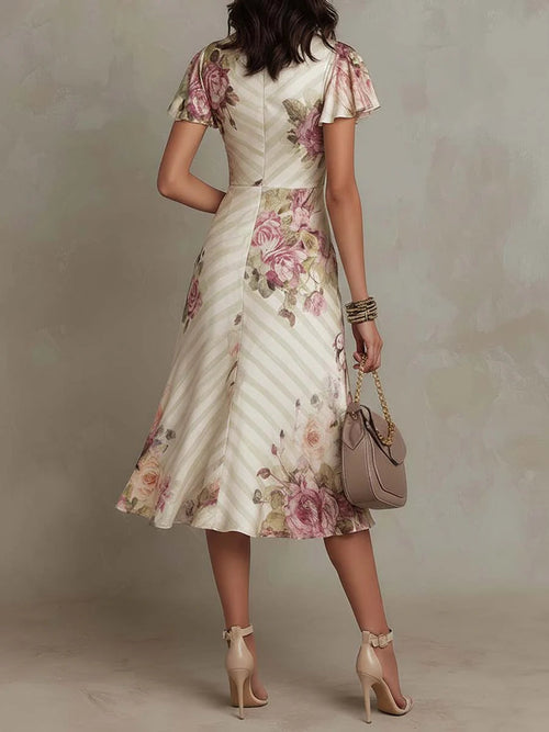 Alba | Elegant, retro-inspired Midi Dress