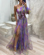Ameliah | Elegant Split Dress