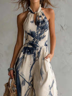 Ines | Wide Jumpsuit with Pockets