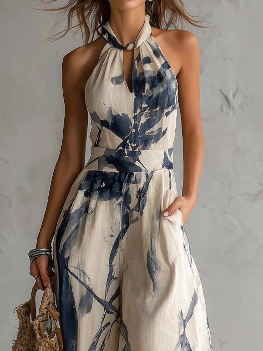 Ines | Wide Jumpsuit with Pockets