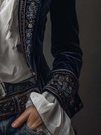 Coralie | Long Embroidered Jacket