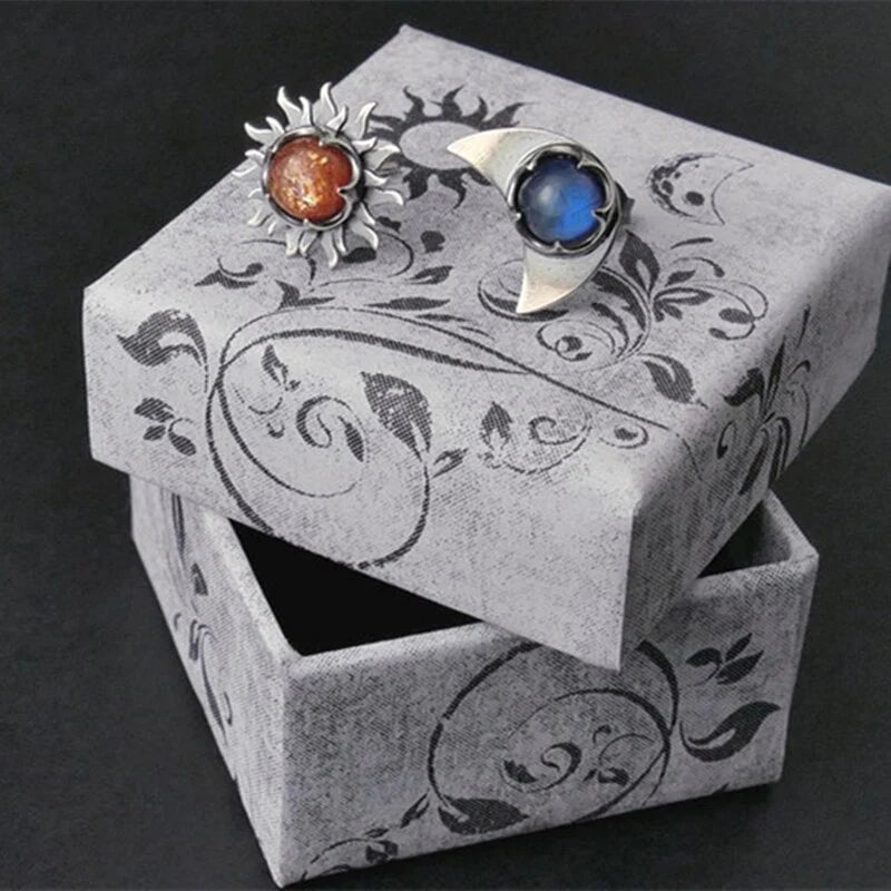 Sun-Moon Earrings