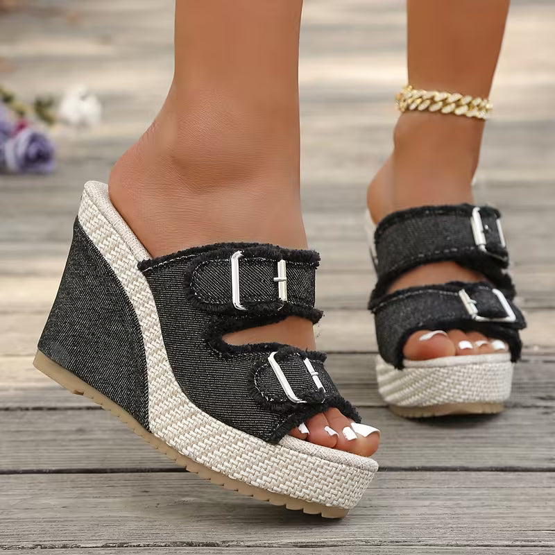 Elara | Wedge Sandals