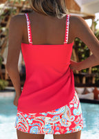 Stella | Stylish Ruffled Tankini Swimsuit Set