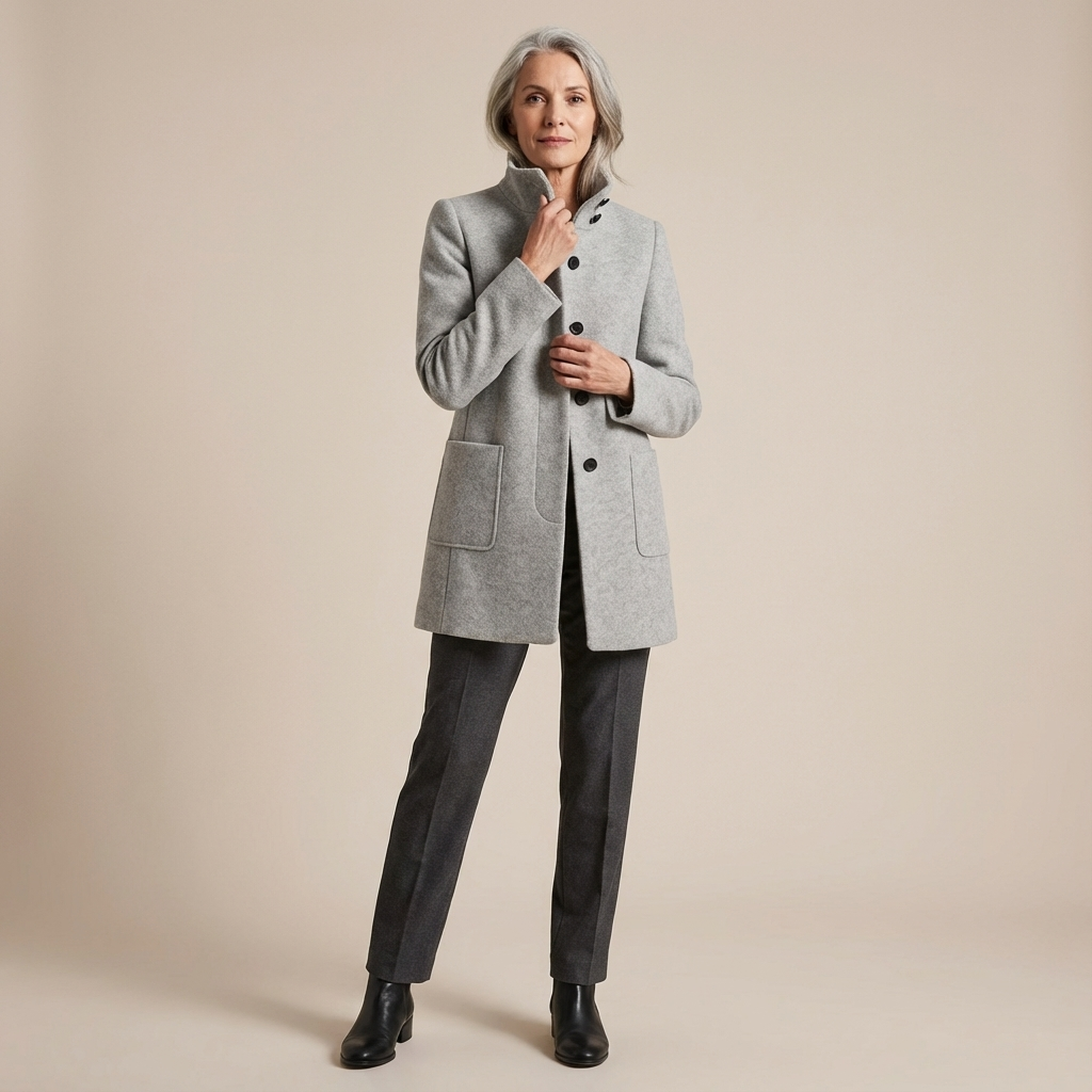 Winifred | High Collar Coat