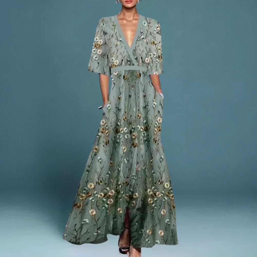 Rubby | Tailored V-Neck Dress