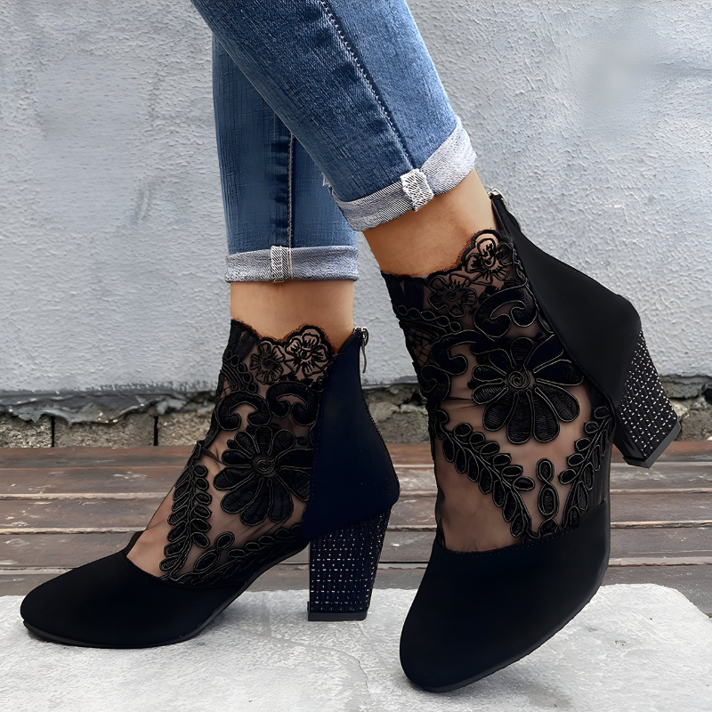 Norene | Stylish Breathable Comfort Heels