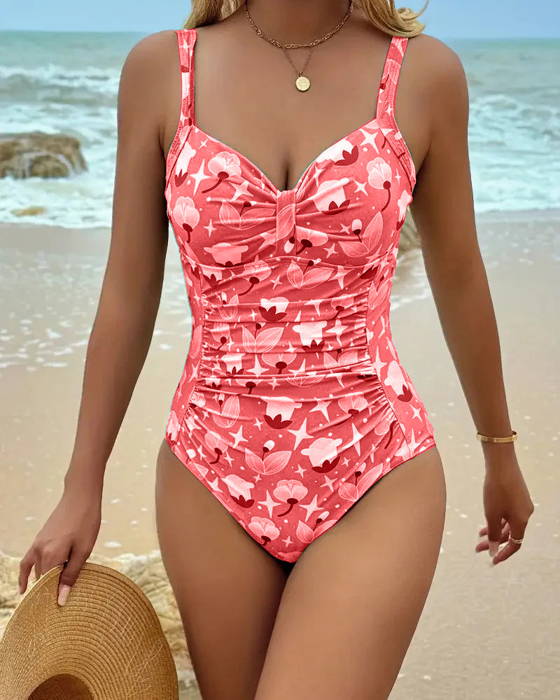 Clara | One-Piece Printed Tankini