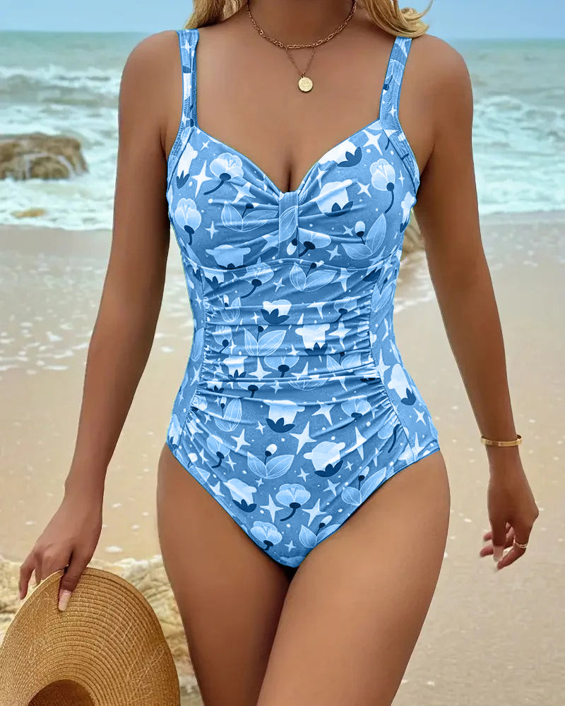 Clara | One-Piece Printed Tankini