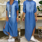 Daniela | Long Dress with Side Slit