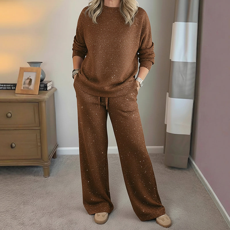 Leonie | Women's Glitter Christmas Two-Piece