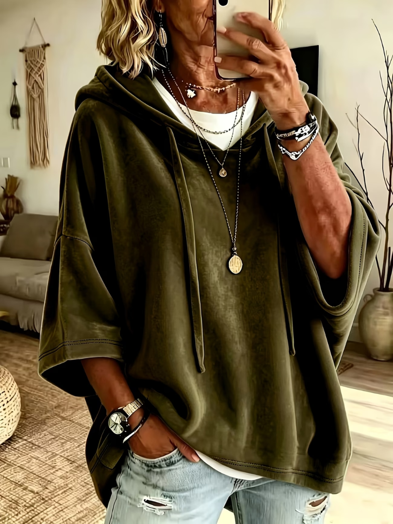 Solange | Oversized Hoodie - Green