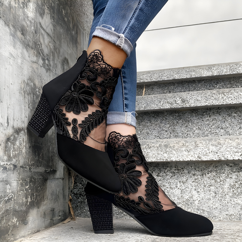 Norene | Stylish Breathable Comfort Heels