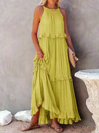 Lou | Elegant Sleeveless Dress with Ruffles