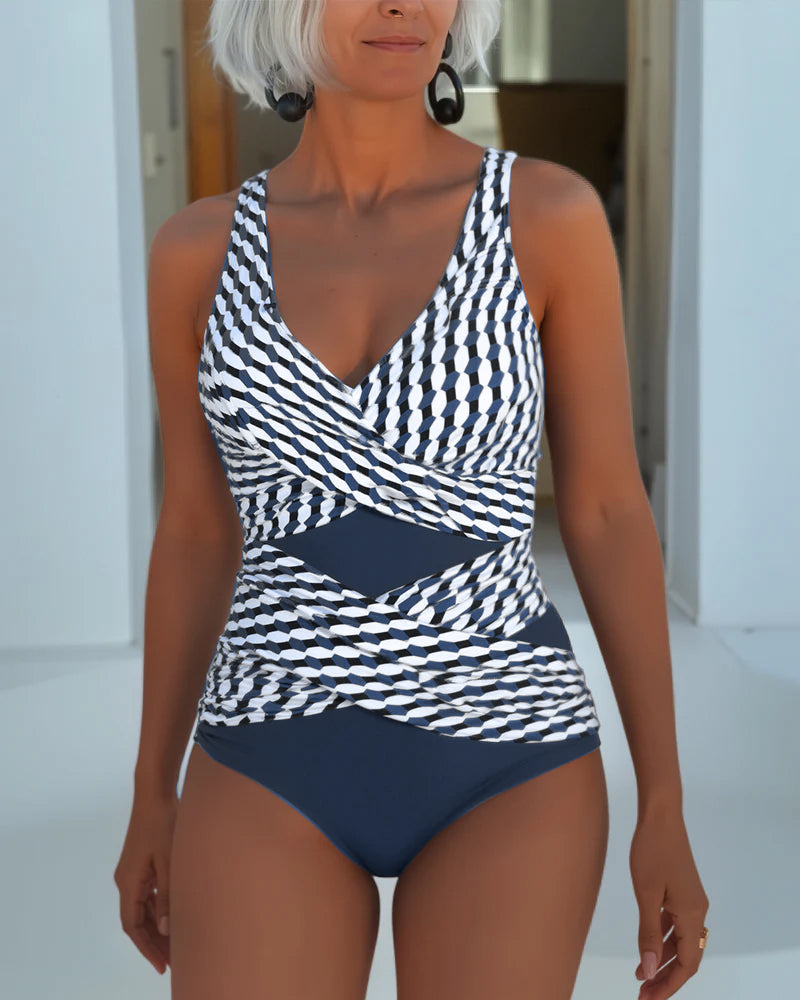Ashley | Swimsuit with Cross-Design for Resort Casual Wear