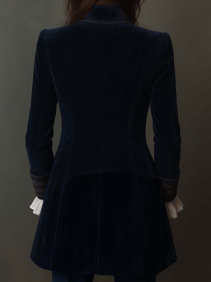 Coralie | Long Embroidered Jacket