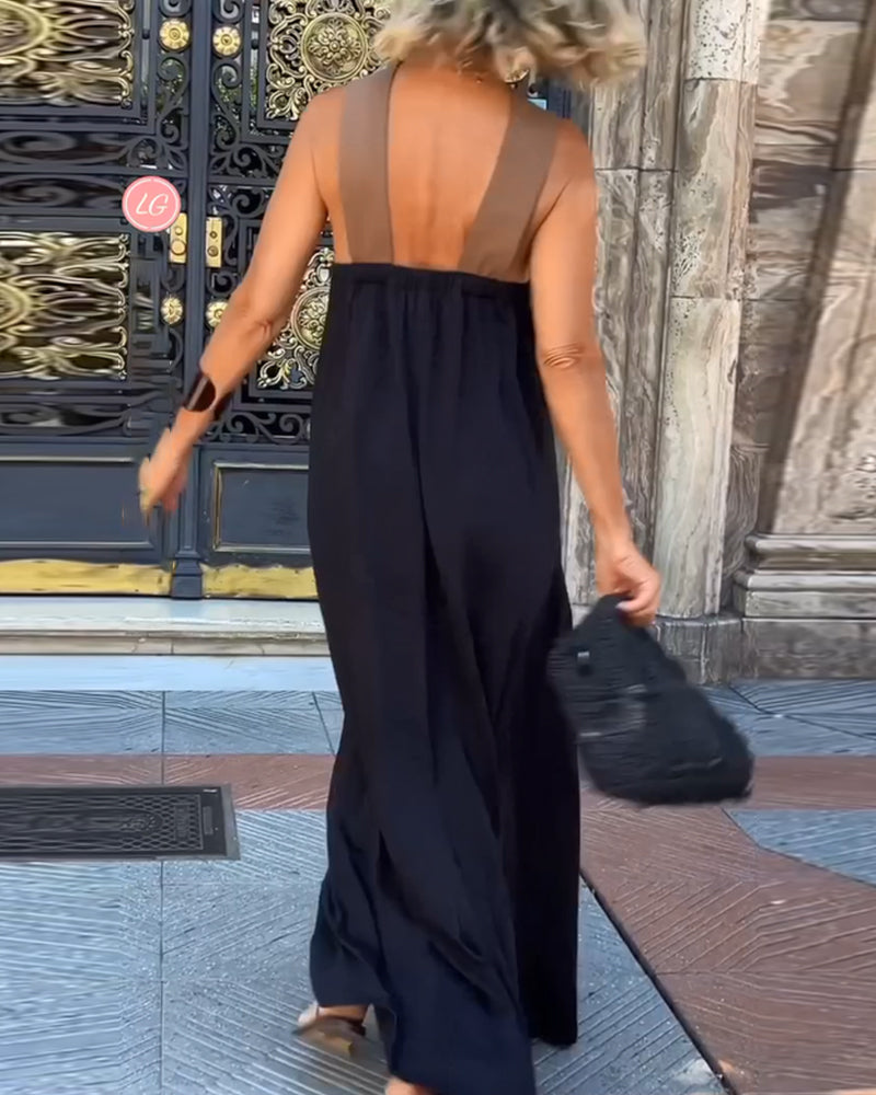 Nicolie | Dress with Crossover Neckline