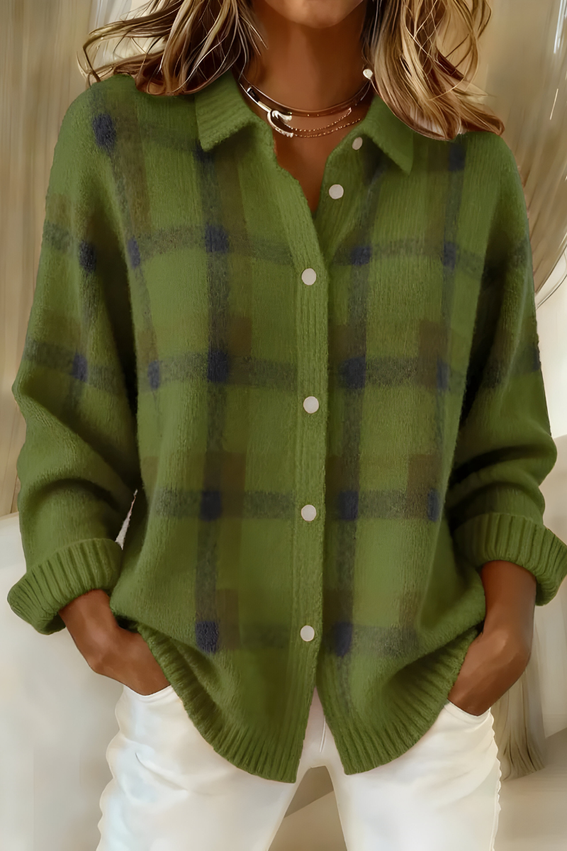 Anne | Checked Blouse