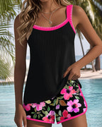 Matilda | Two-Piece Beach Tankini with Shorts