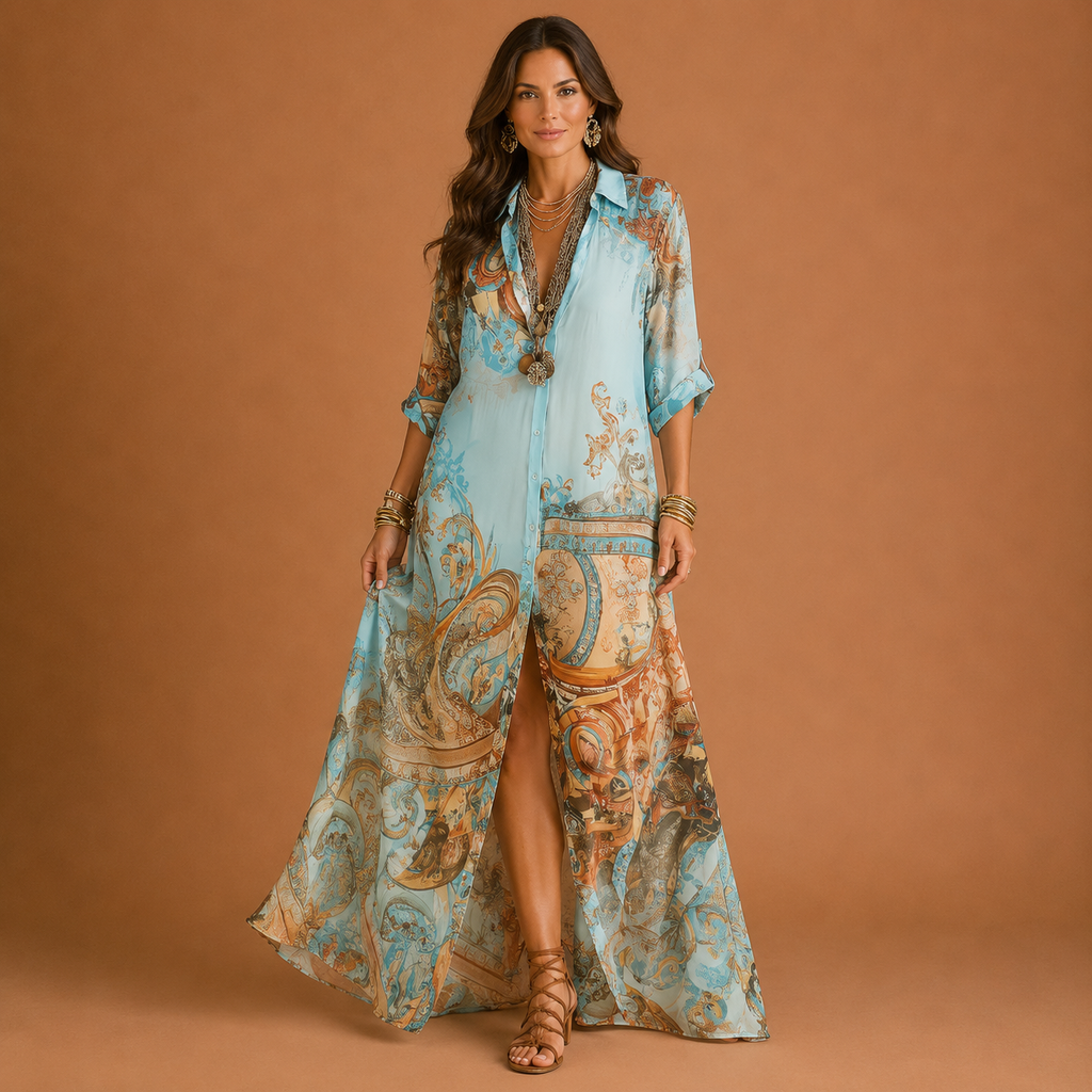 Cleo | Elegant Blouse Dress