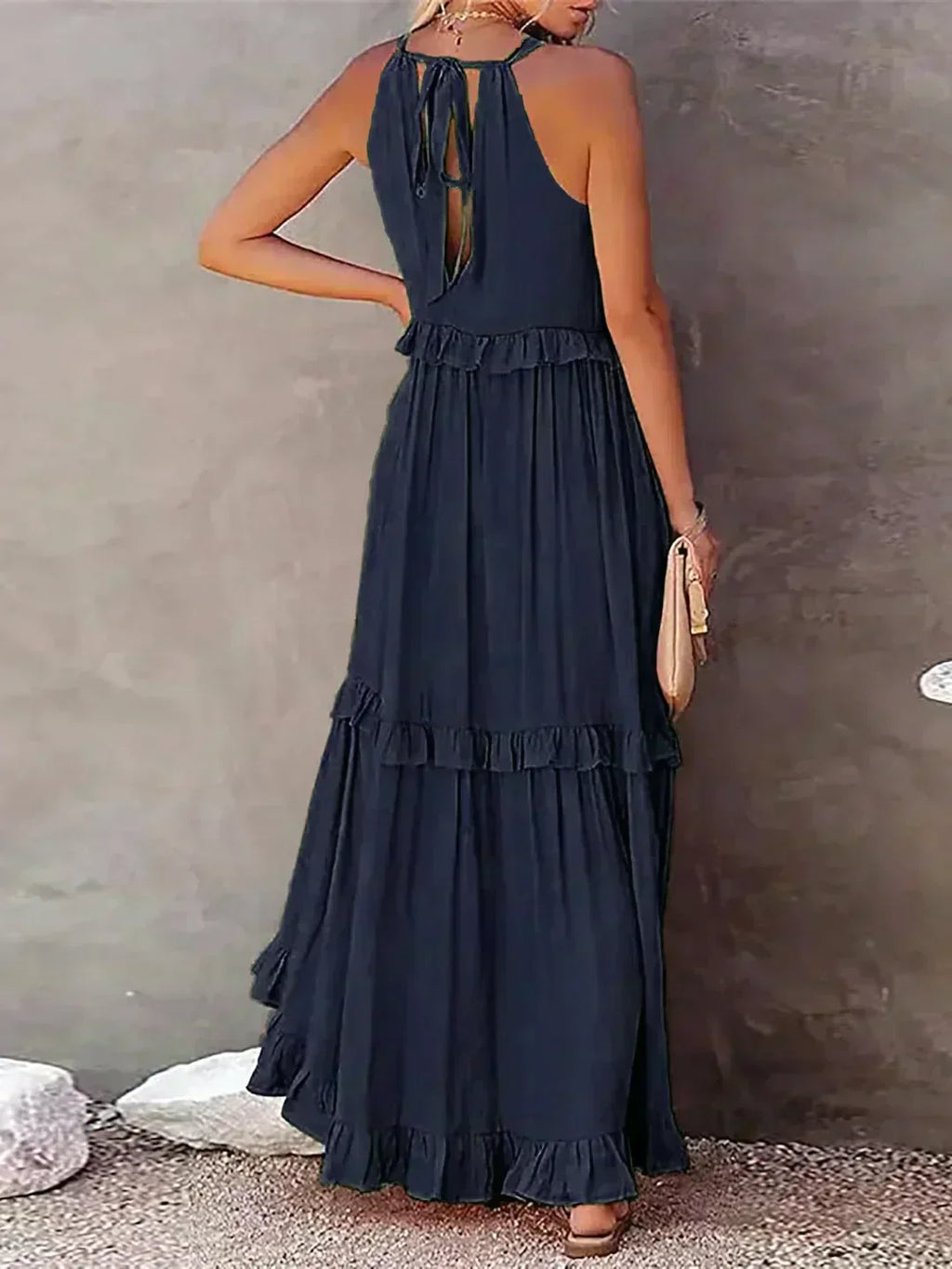 Dylilah | Dress with Ruffled Hem