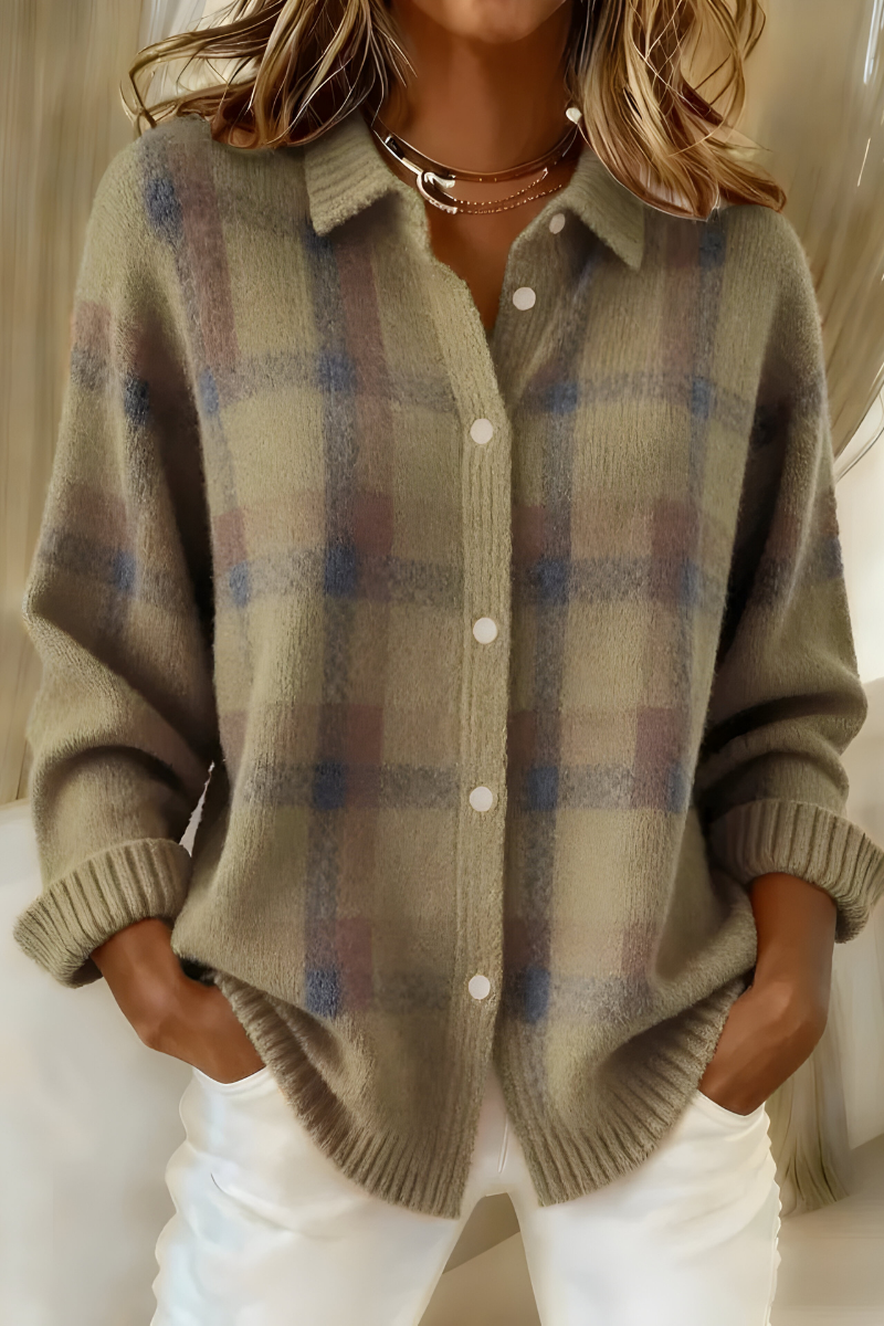 Anne | Checked Blouse