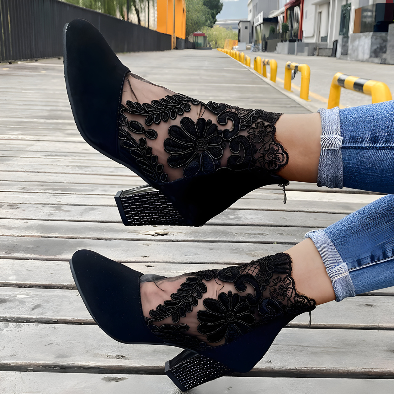 Norene | Stylish Breathable Comfort Heels
