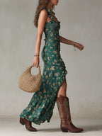 Zara | Maxi Dress in Boho-Retro Style