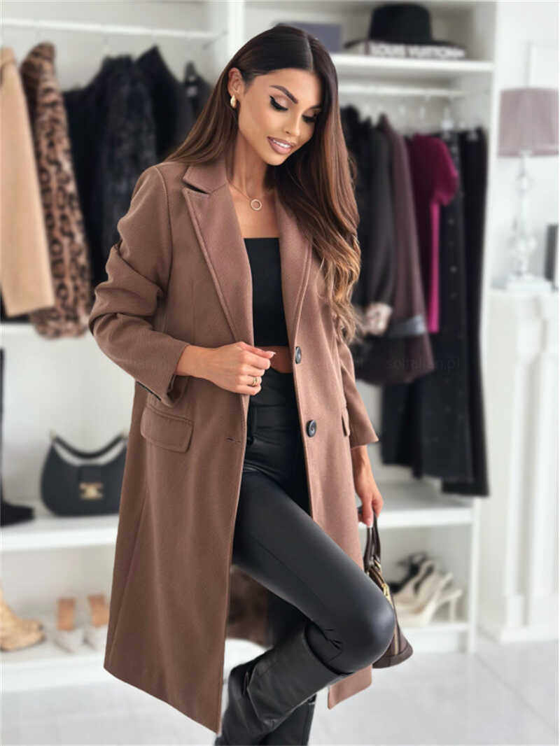 Alizee | Sophisticated Long Coat