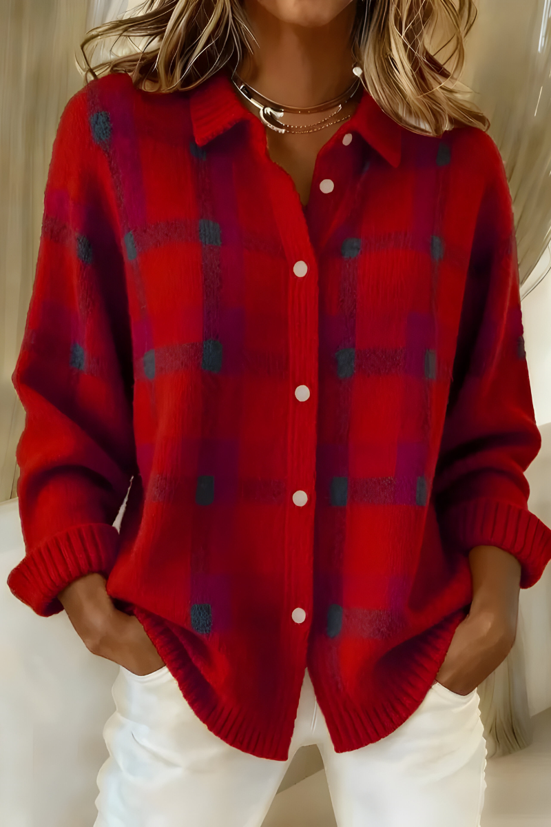 Anne | Checked Blouse