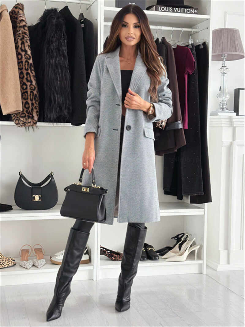 Alizee | Sophisticated Long Coat