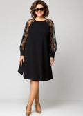 Destiney | Dress with Lace Sleeves