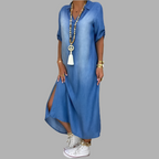 Daniela | Long Dress with Side Slit
