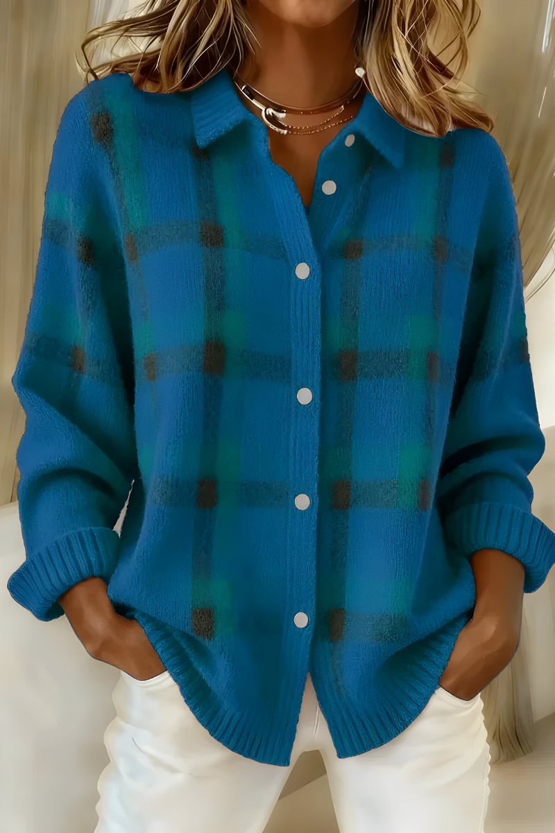 Anne | Checked Blouse