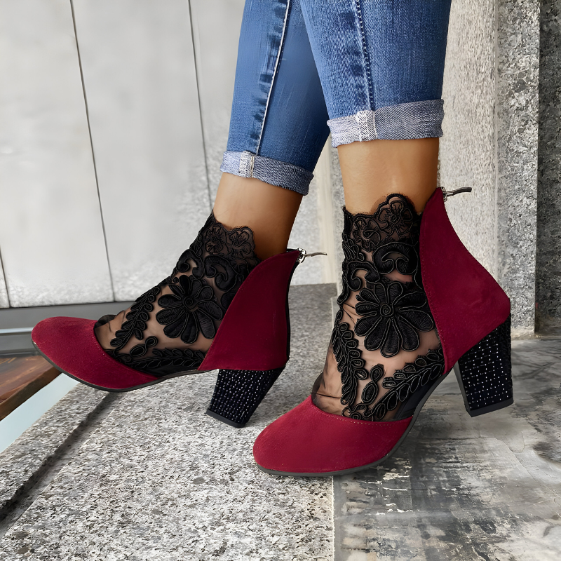 Norene | Stylish Breathable Comfort Heels