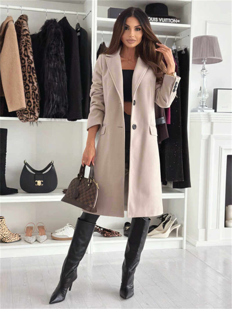 Alizee | Sophisticated Long Coat
