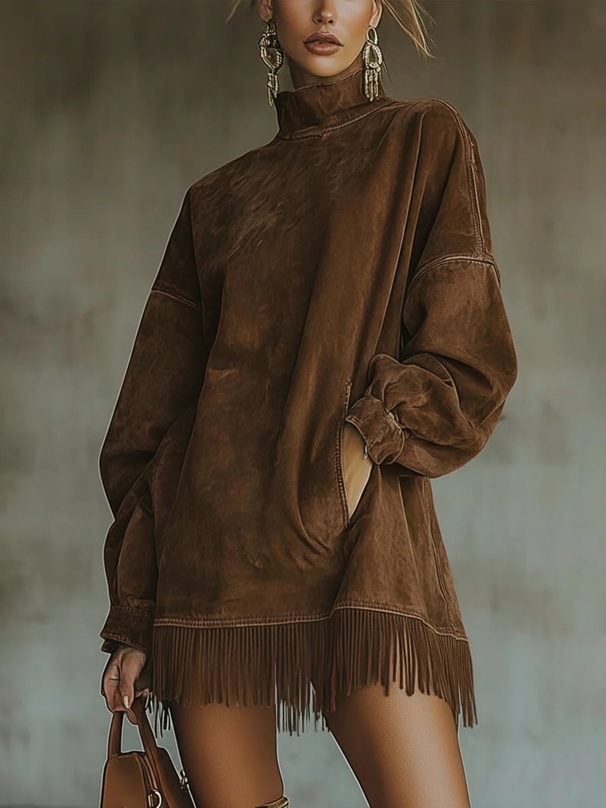 Sheri | Cosy Fringe Dress