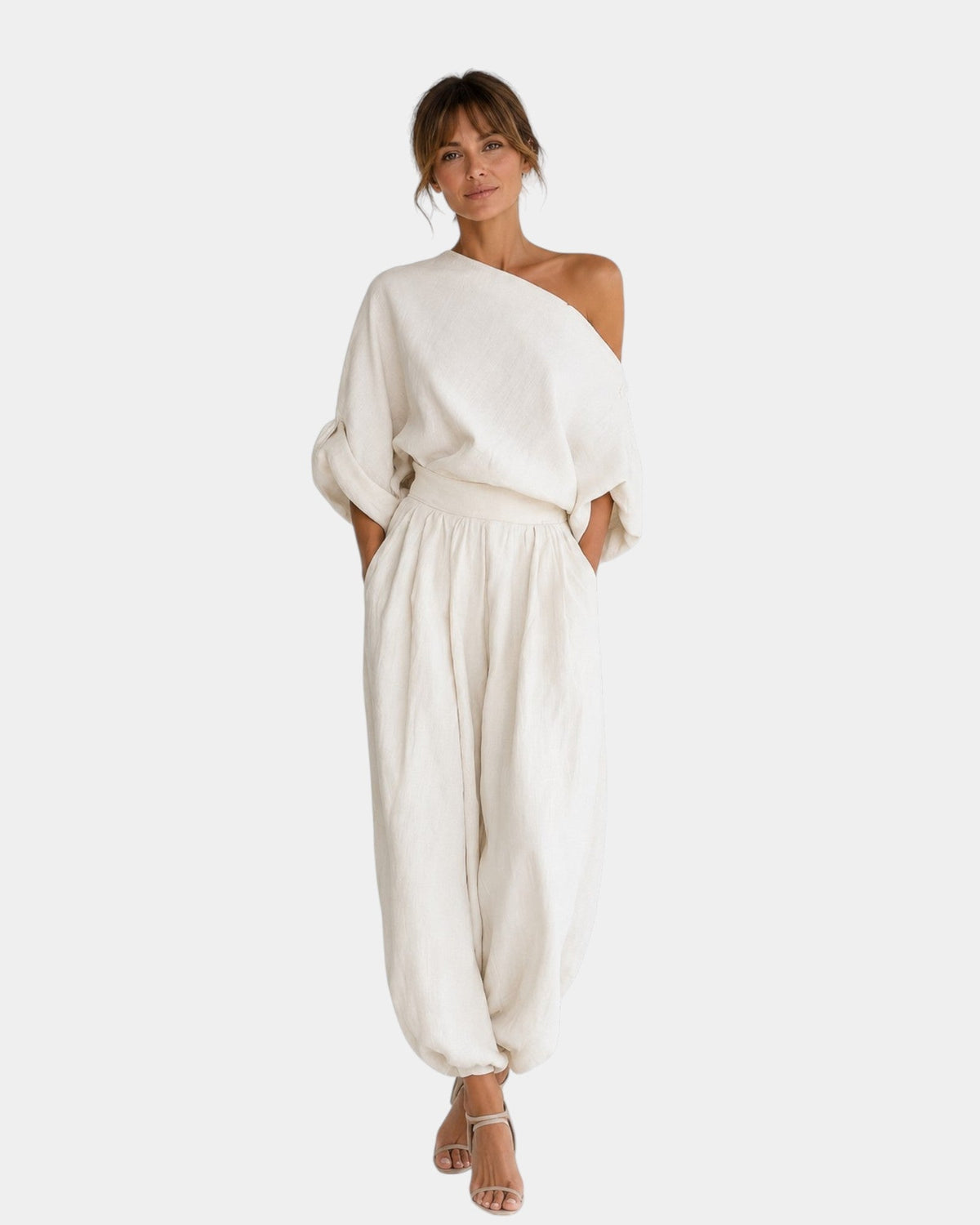 Lucette | Off-Shoulder Two-Piece Set