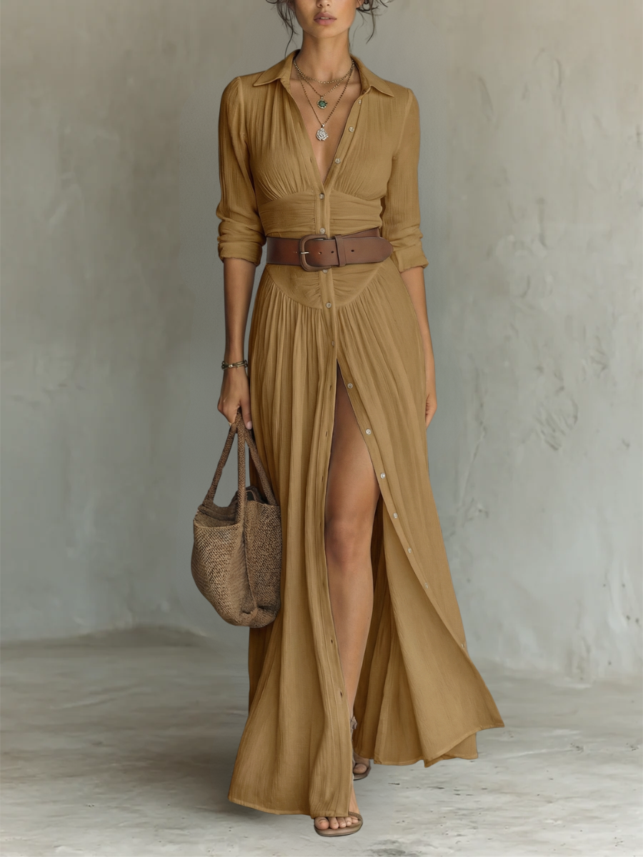 Joanne | Casual Dress with Collar