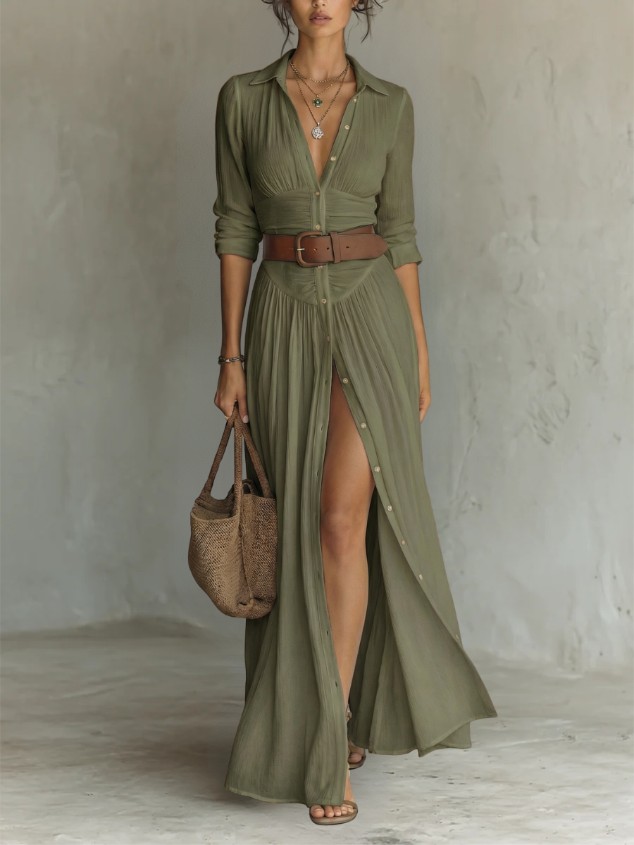Joanne | Casual Dress with Collar