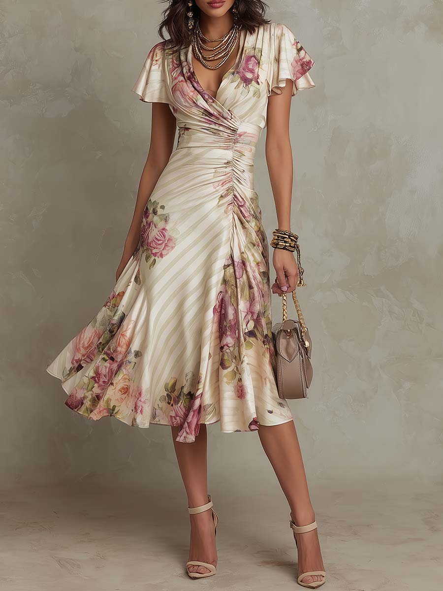 Alba | Elegant, retro-inspired Midi Dress
