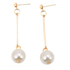 Luxurious Hanging Earrings with Unique Handmade Beads