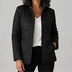 Kelley | Lightweight Quilted Jacket - Black