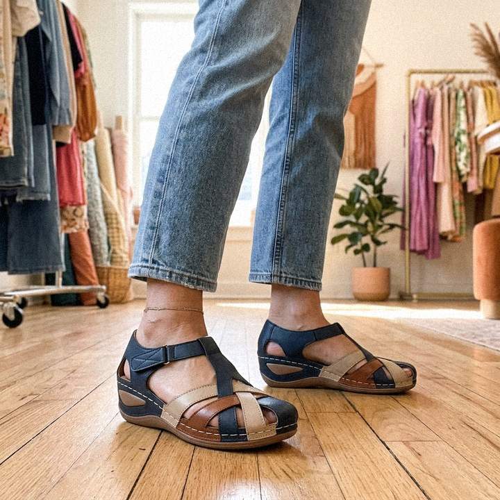 Lorelei | Strappy Wedge Sandals