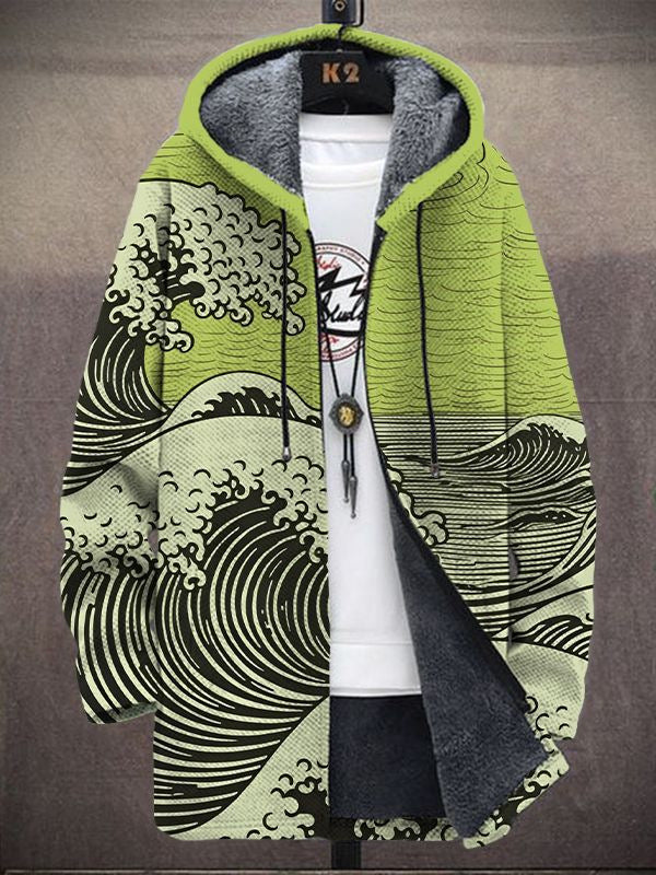 Calantha | Cosy Longline Duster Hooded Jacket