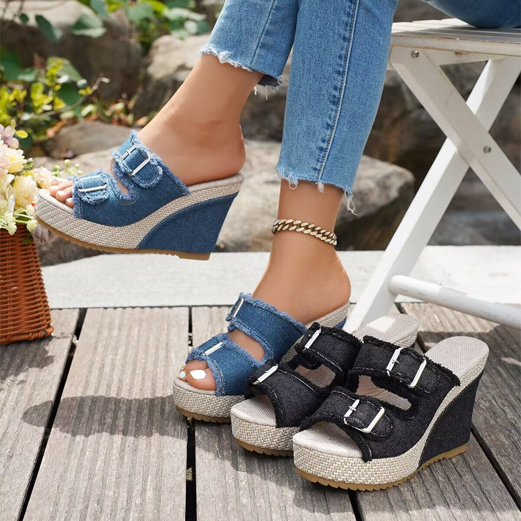 Elara | Wedge Sandals