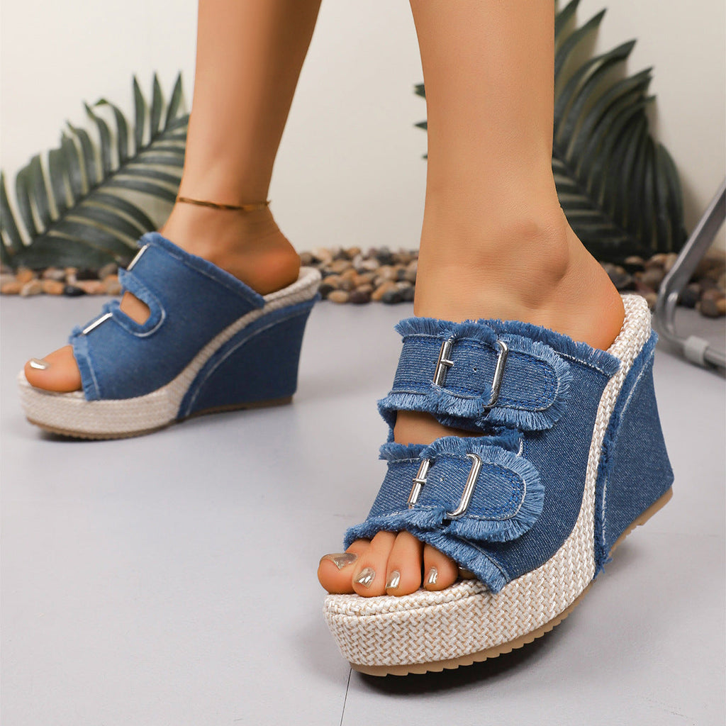 Elara | Wedge Sandals